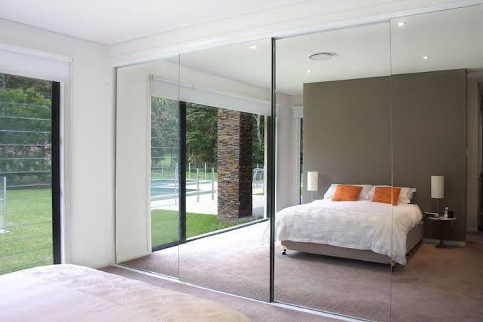 mirror wardrobe doors perth